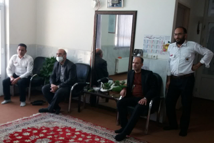 بازدید عیدانه مدیریت شبکه بهداشت و درمان شهرستان نجف آباد 