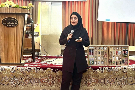 برگزاری جلسات آموزشی به مناسبت هفته مسمومیت و مقاومت آنتی بیوتیکی در دبیرستان های دوره دوم نجف آباد