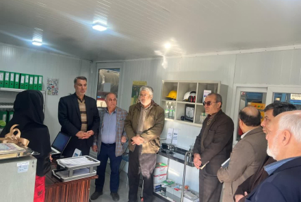 راه اندازی خانه بهداشت کارگری شرکت برودتی پیروز نصر پارسی 4