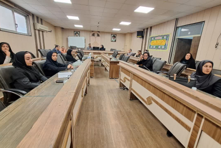 برگزاری جلسه کمیته برنامه راهبردی شبکه بهداشت و درمان شهرستان نجف آباد 4