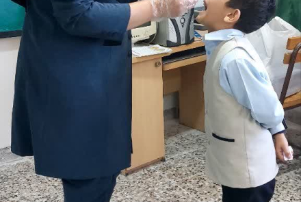 وارنیش فلوراید دانش آموزان مدارس