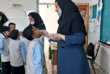 وارنیش فلوراید دانش آموزان مدارس