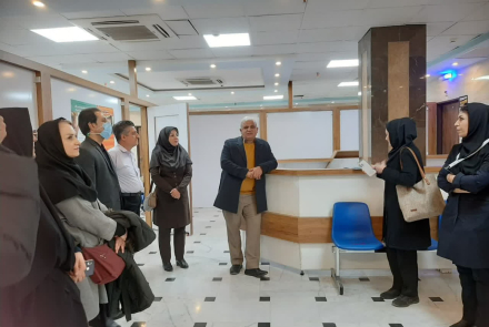 گزارش بازدید از مرکز ناباروری بیمارستان شهید محمد منتظری نجف‌آباد