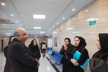 گزارش بازدید از مرکز ناباروری بیمارستان شهید محمد منتظری نجف‌آباد