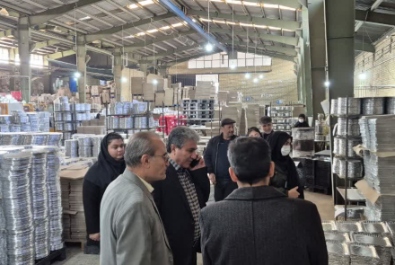 افتتاح خانه بهداشت کارگری ویلا مقوا